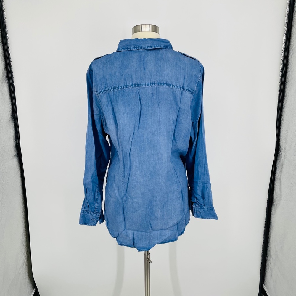 Rebel Wilson X Angels Soft Woven Army Shirt C110 - Picture 3 of 9